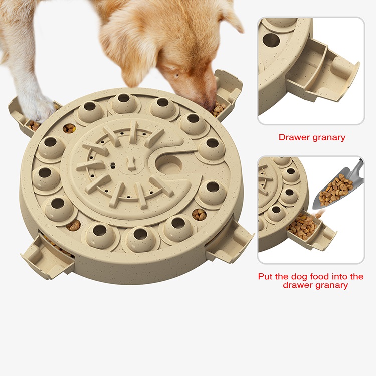 Dog Toys Manufacturers Dogs Puzzle Toy Puppy Brain Mental Stimulating IQ Food Treat Feeder