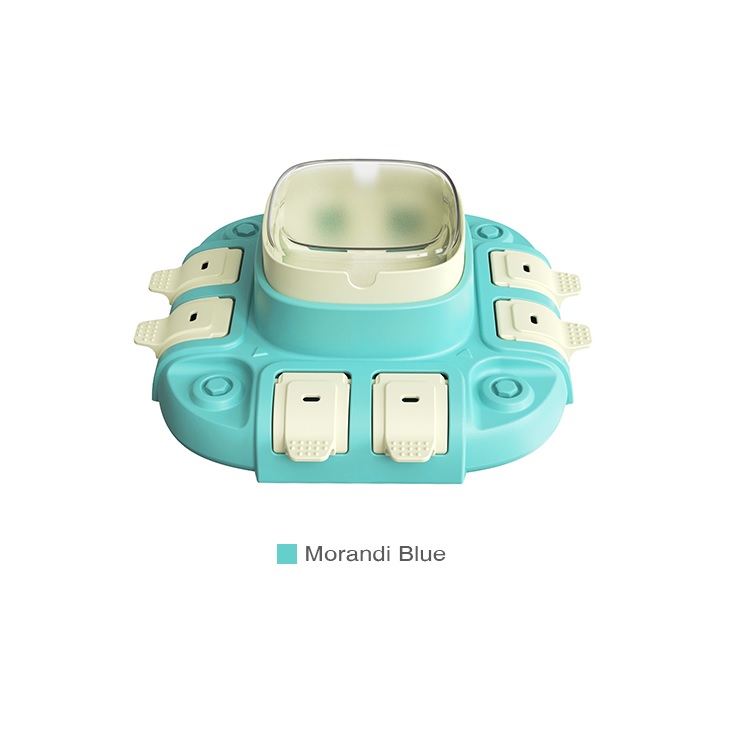 New educational Dog Puzzle Toy Push Button Slow Food Treat Feeder