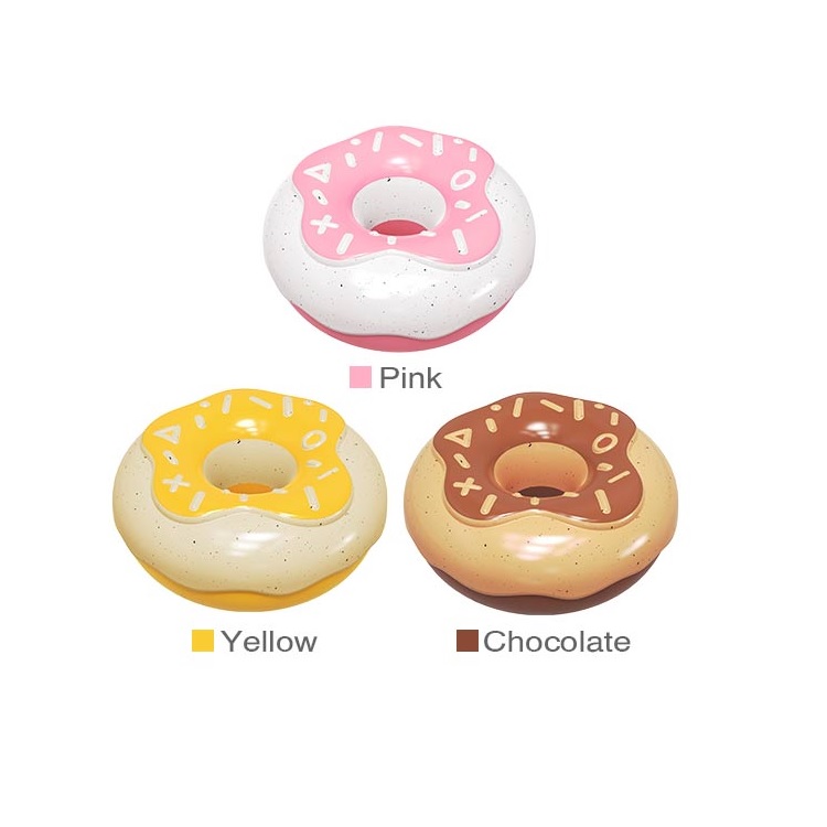 Donut Squeaky Dog Toy for Aggressive Chewers
