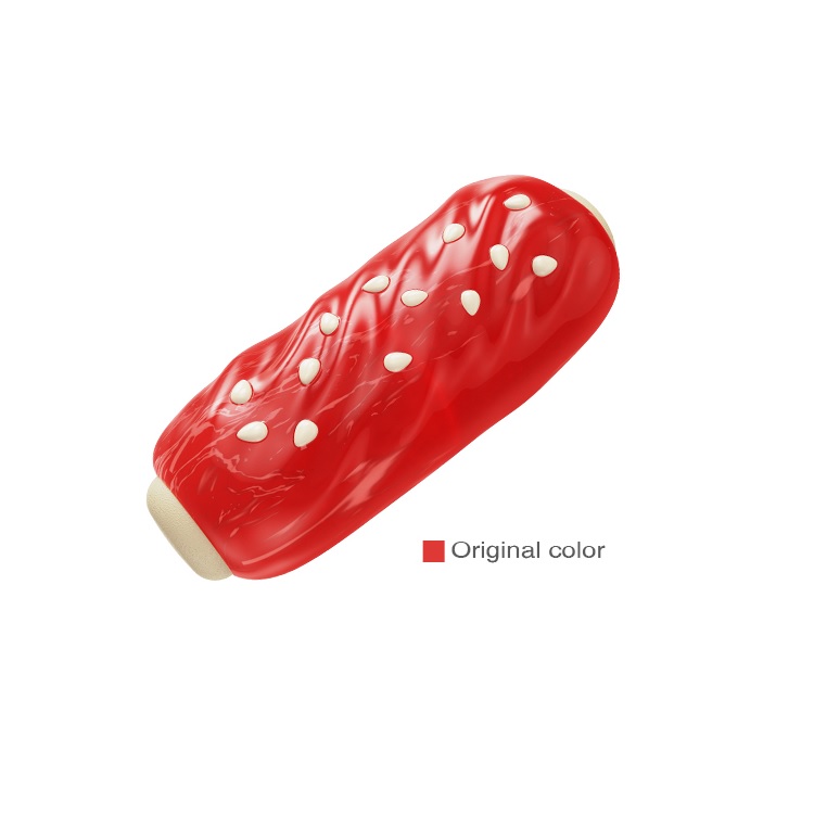 Squeak Beef Stick Dog Chew Toy Easy to Clean and Made ECO Materials